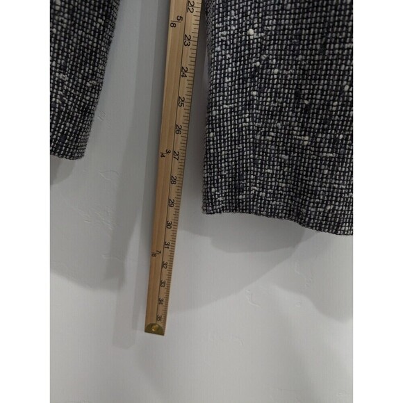 Rena Lange Trousers Womens Size 8 Black Tweed Vintage - Picture 12 of 12